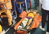Cứu kịp thời thuyền viên Trung Quốc bị gãy chân do tai nạn trên biển