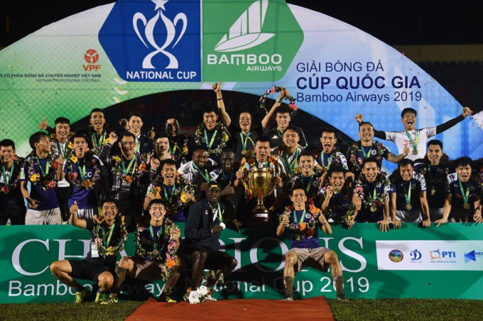 CLB Hà Nội lần đầu tiên vô địch Cúp quốc gia