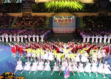 3.000 vận động viên tranh tài tại Hội khỏe Phù Đổng tỉnh Thừa Thiên Huế